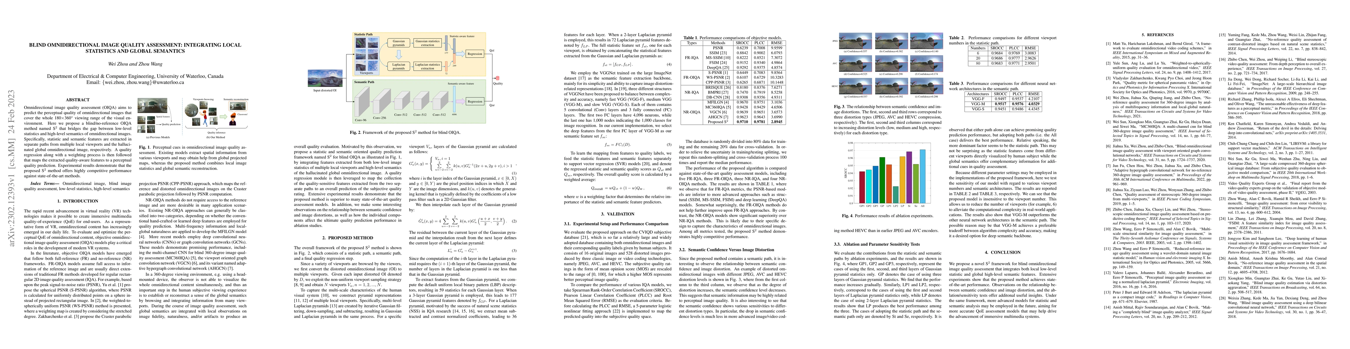 Thumbnail for Blind Omnidirectional Image Quality Assessment: Integrating Local
  Statistics and Global Semantics