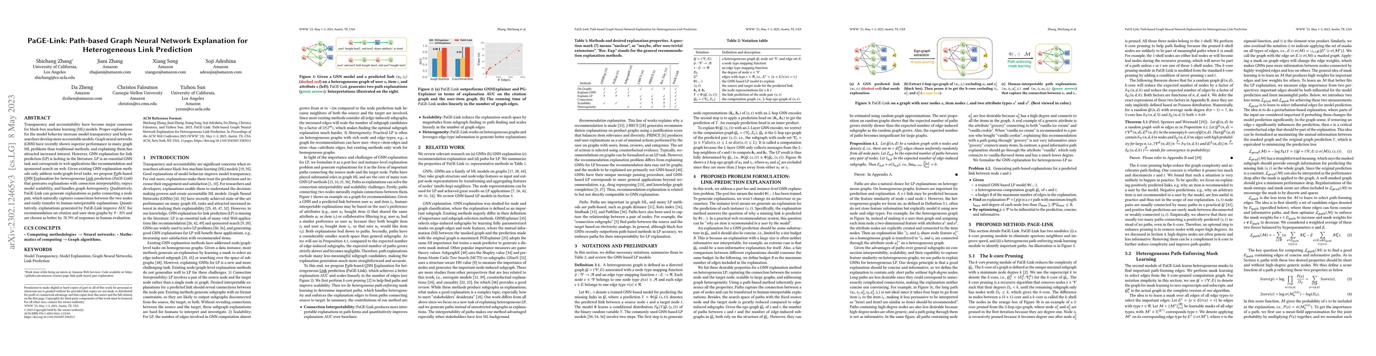 Thumbnail for PaGE-Link: Path-based Graph Neural Network Explanation for Heterogeneous
  Link Prediction