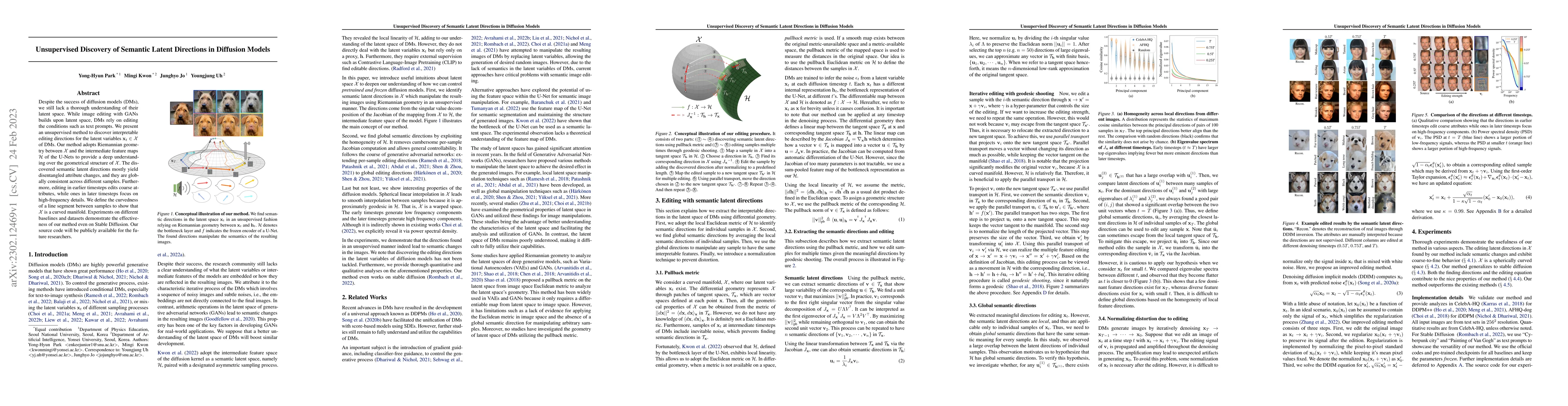 Thumbnail for Unsupervised Discovery of Semantic Latent Directions in Diffusion Models