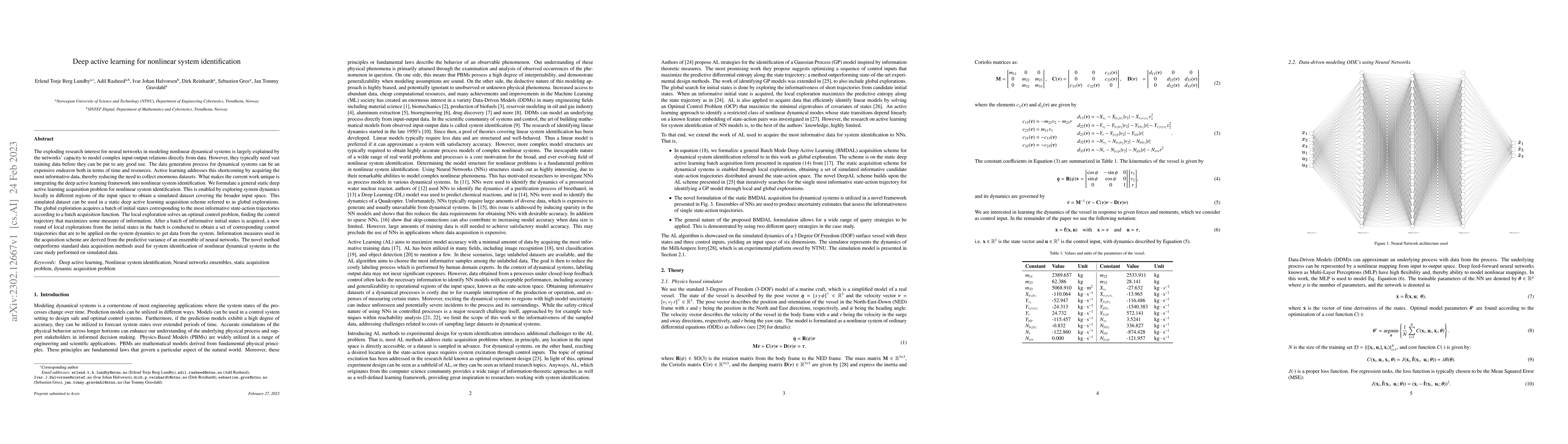 Thumbnail for Deep active learning for nonlinear system identification