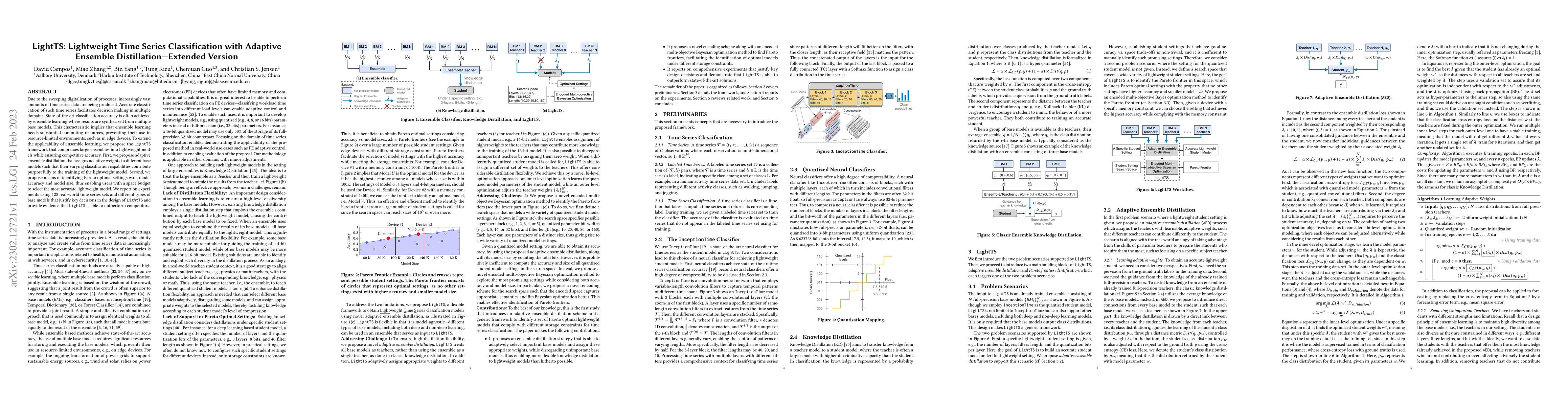 Thumbnail for LightTS: Lightweight Time Series Classification with Adaptive Ensemble
  Distillation -- Extended Version