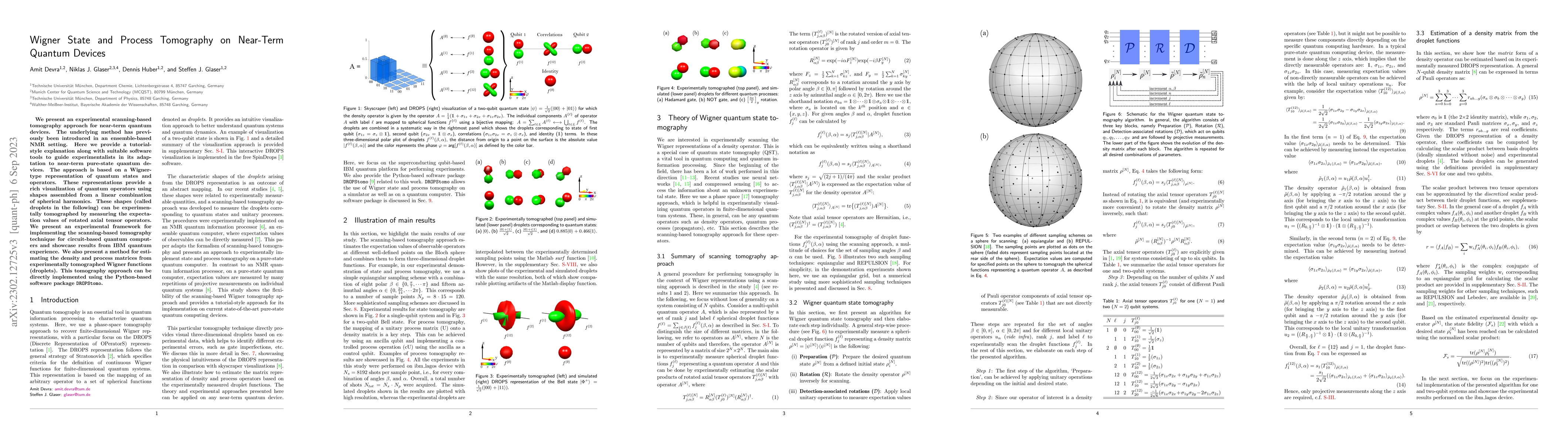 Thumbnail for Wigner State and Process Tomography on Near-Term Quantum Devices