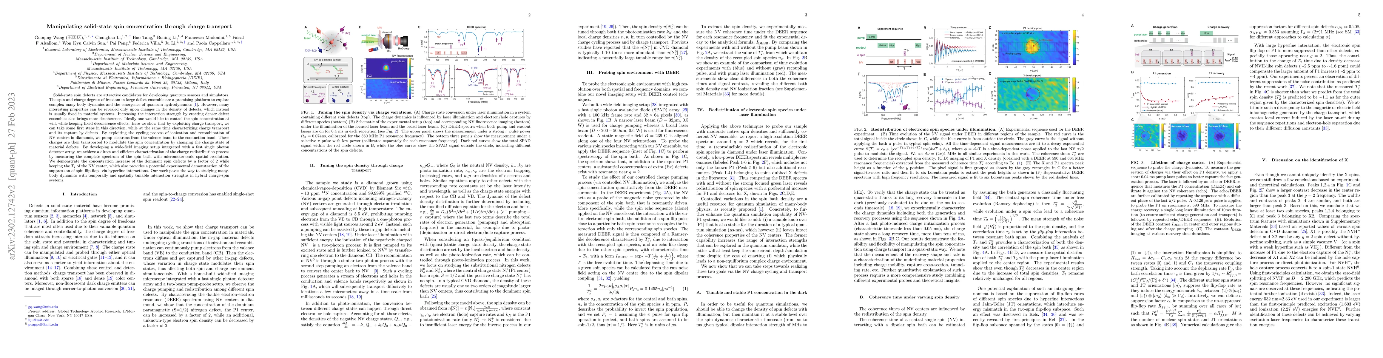 Thumbnail for Manipulating solid-state spin concentration through charge transport