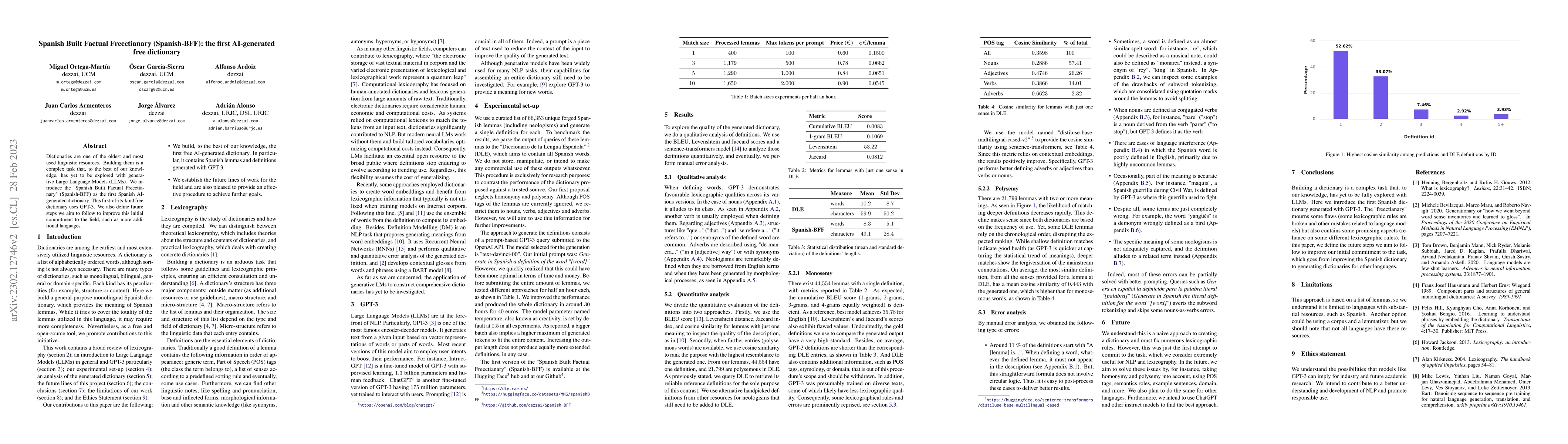 Thumbnail for Spanish Built Factual Freectianary (Spanish-BFF): the first AI-generated
  free dictionary