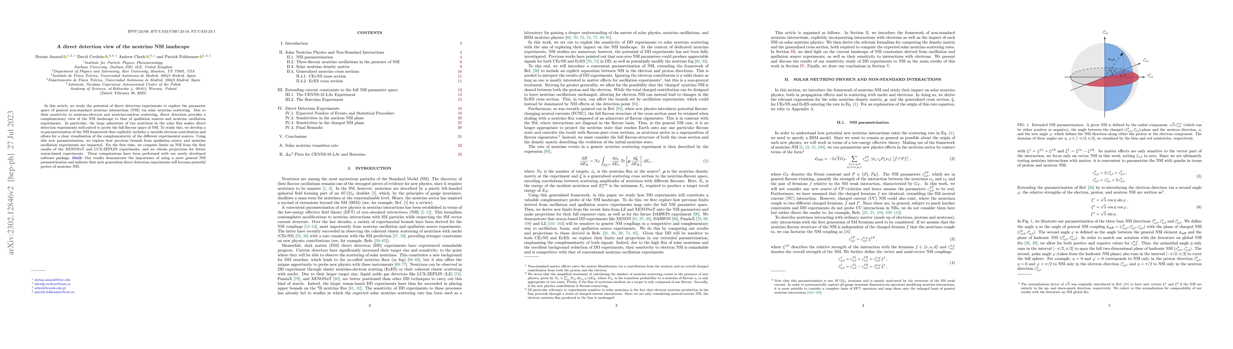 Thumbnail for A Direct Detection View of the Neutrino NSI Landscape