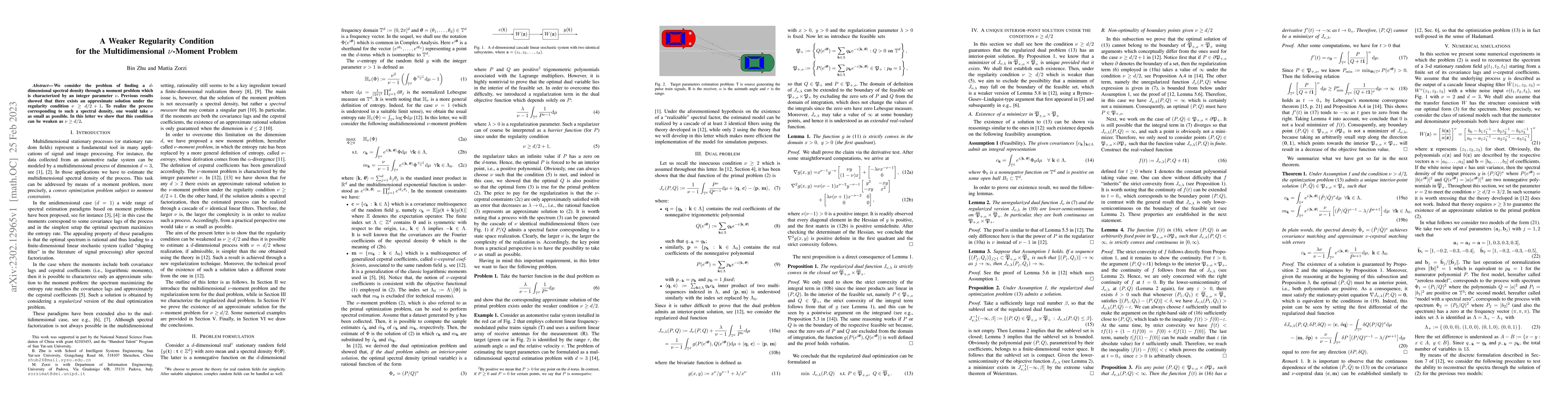 Thumbnail for A Weaker Regularity Condition for the Multidimensional $\nu$-Moment
  Problem