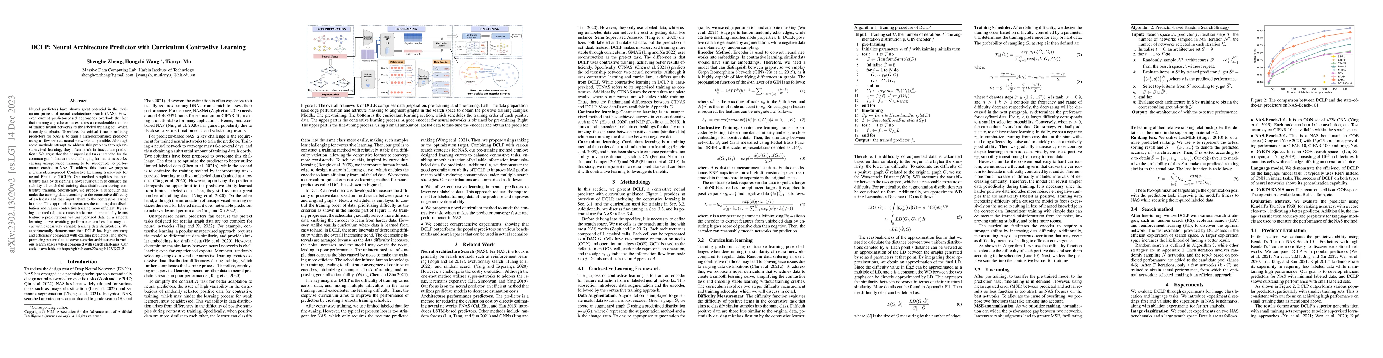 Thumbnail for DCLP: Neural Architecture Predictor with Curriculum Contrastive Learning