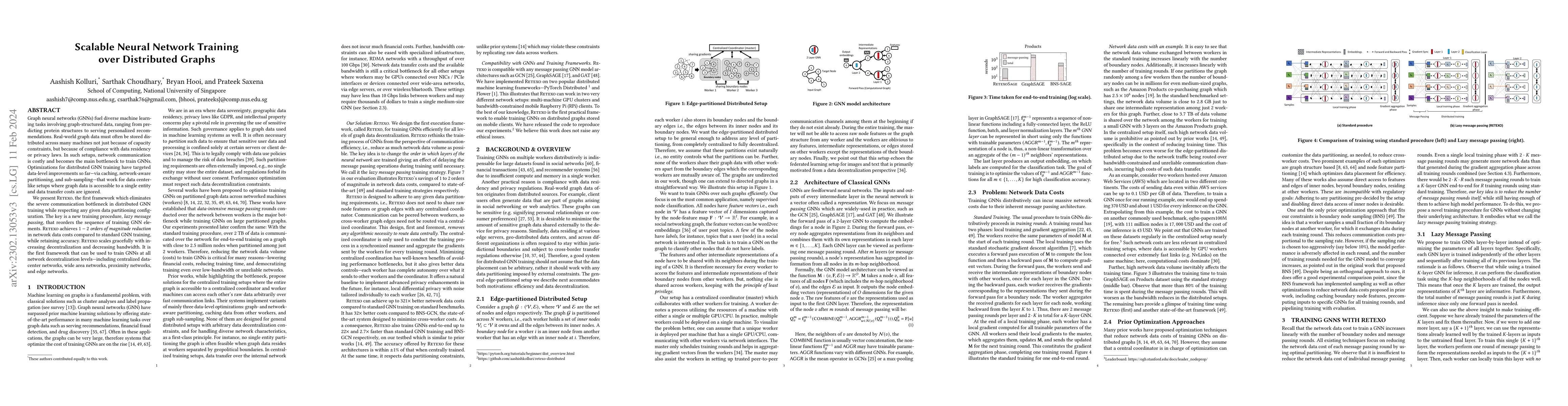 Thumbnail for Scalable Neural Network Training over Distributed Graphs