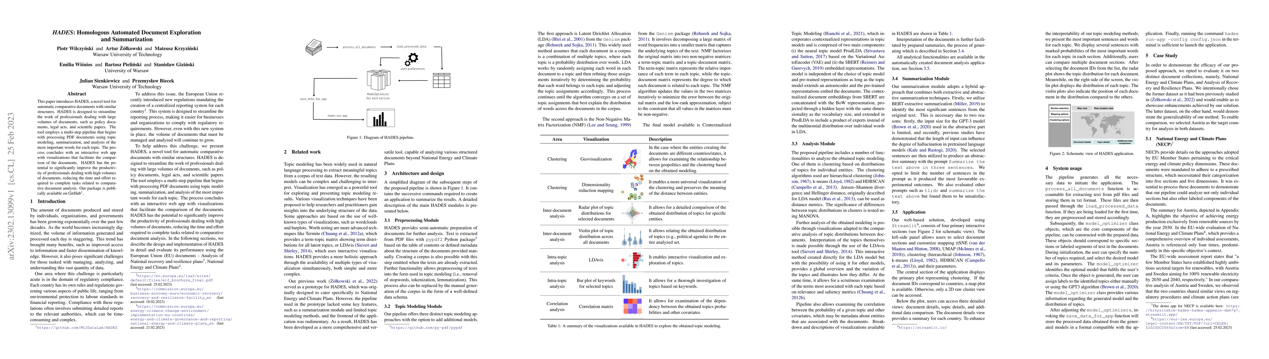 Thumbnail for HADES: Homologous Automated Document Exploration and Summarization