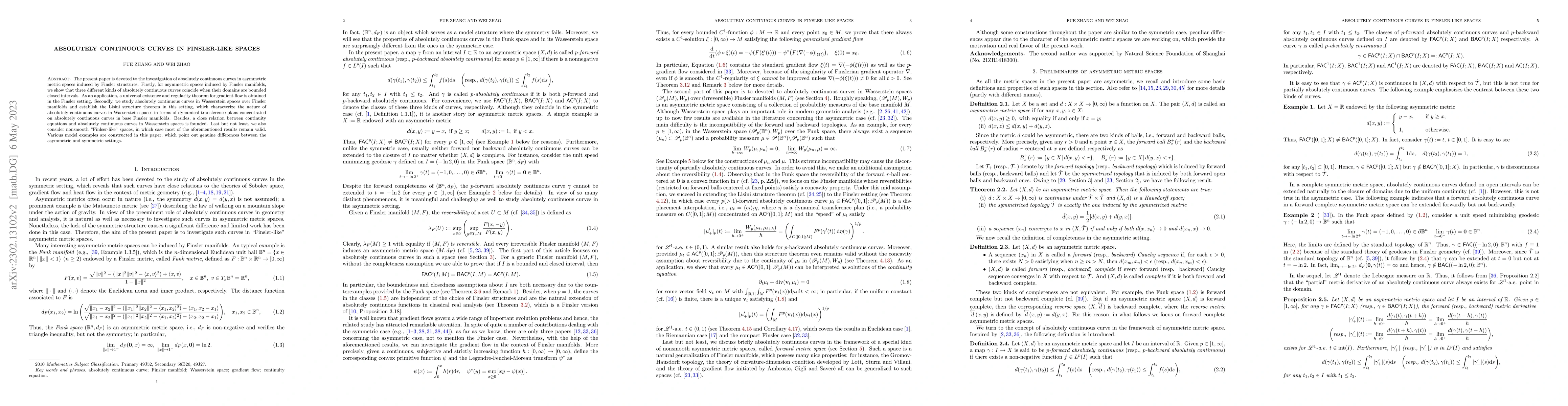 Thumbnail for Absolutely continuous curves in Finsler-like spaces