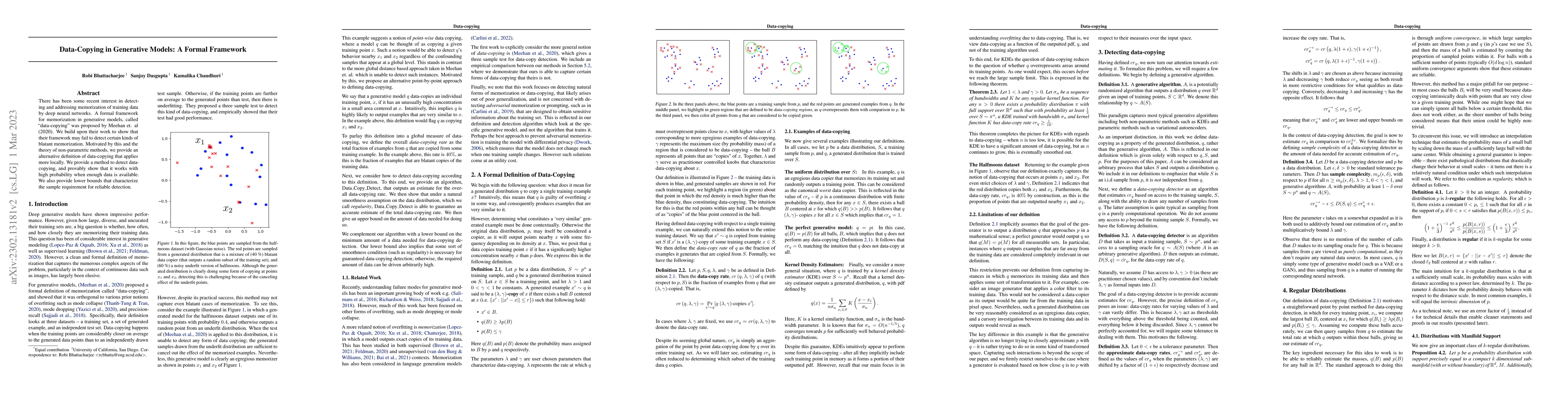 Thumbnail for Data-Copying in Generative Models: A Formal Framework