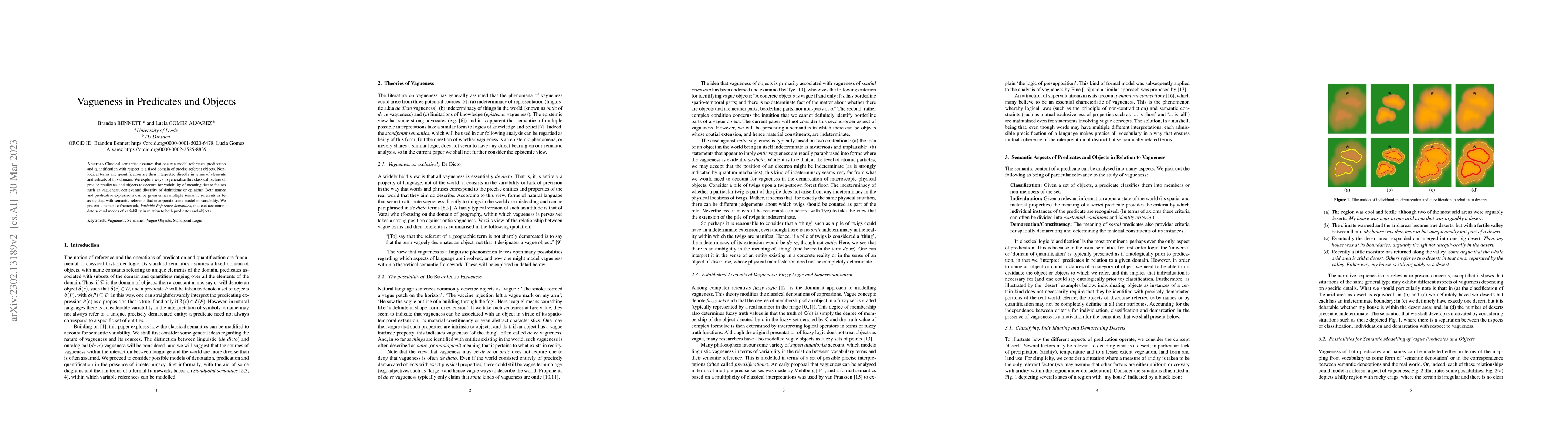 Thumbnail for Vagueness in Predicates and Objects