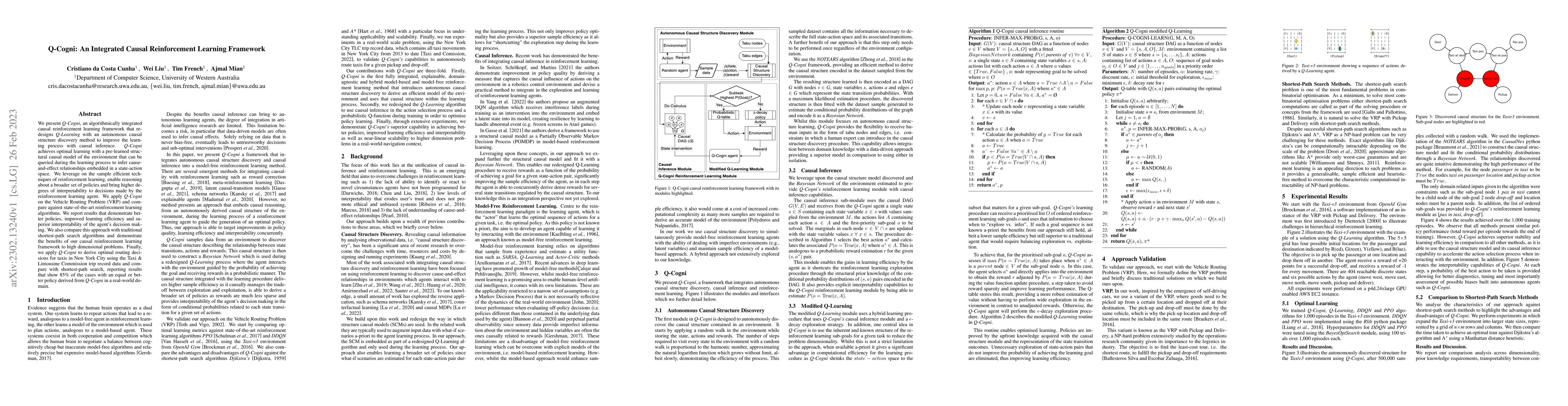 Thumbnail for Q-Cogni: An Integrated Causal Reinforcement Learning Framework