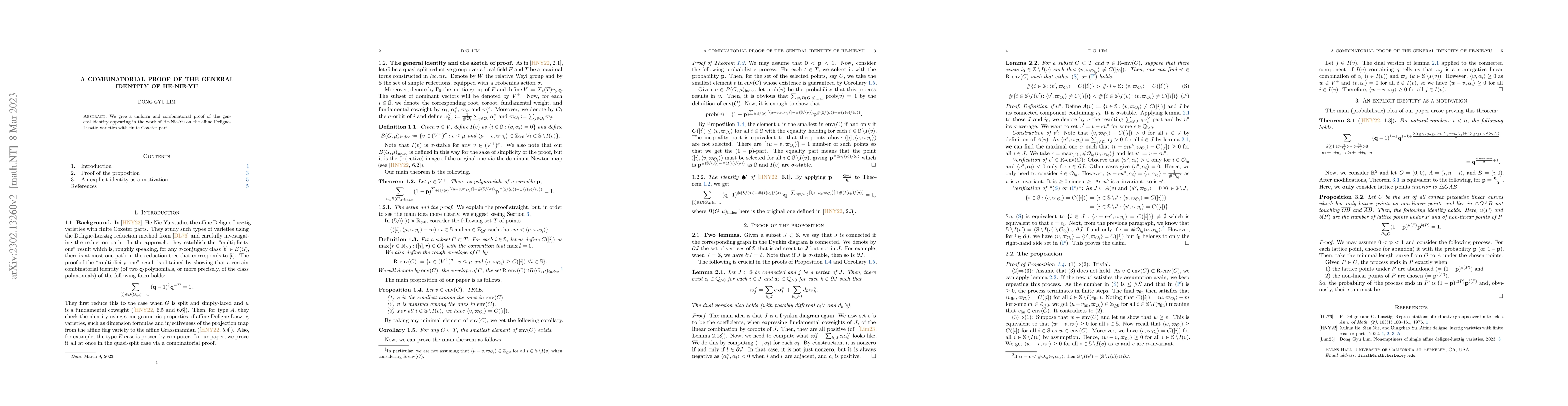 Thumbnail for A combinatorial proof of the general identity of He-Nie-Yu