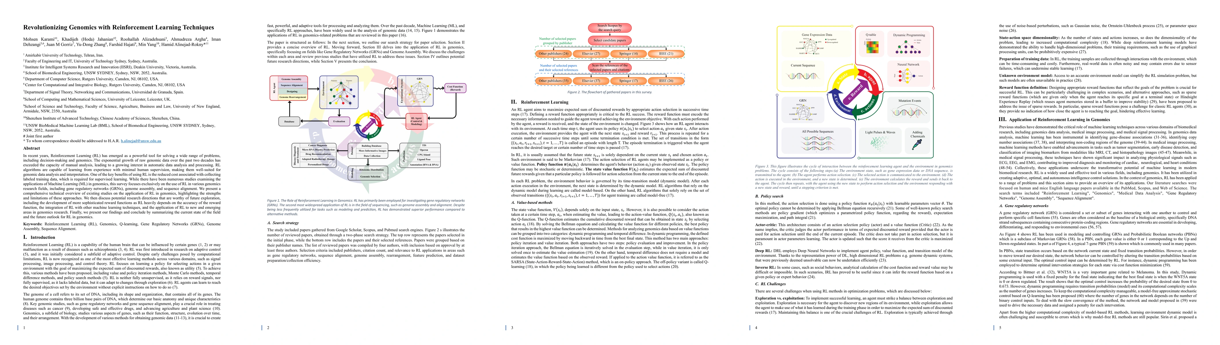 Thumbnail for Revolutionizing Genomics with Reinforcement Learning Techniques