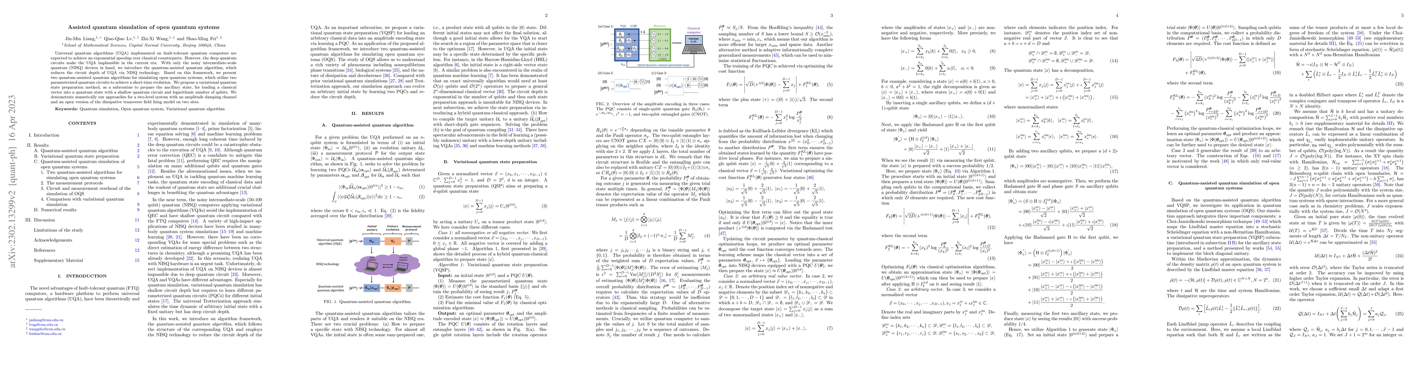 Thumbnail for Assisted quantum simulation of open quantum systems
