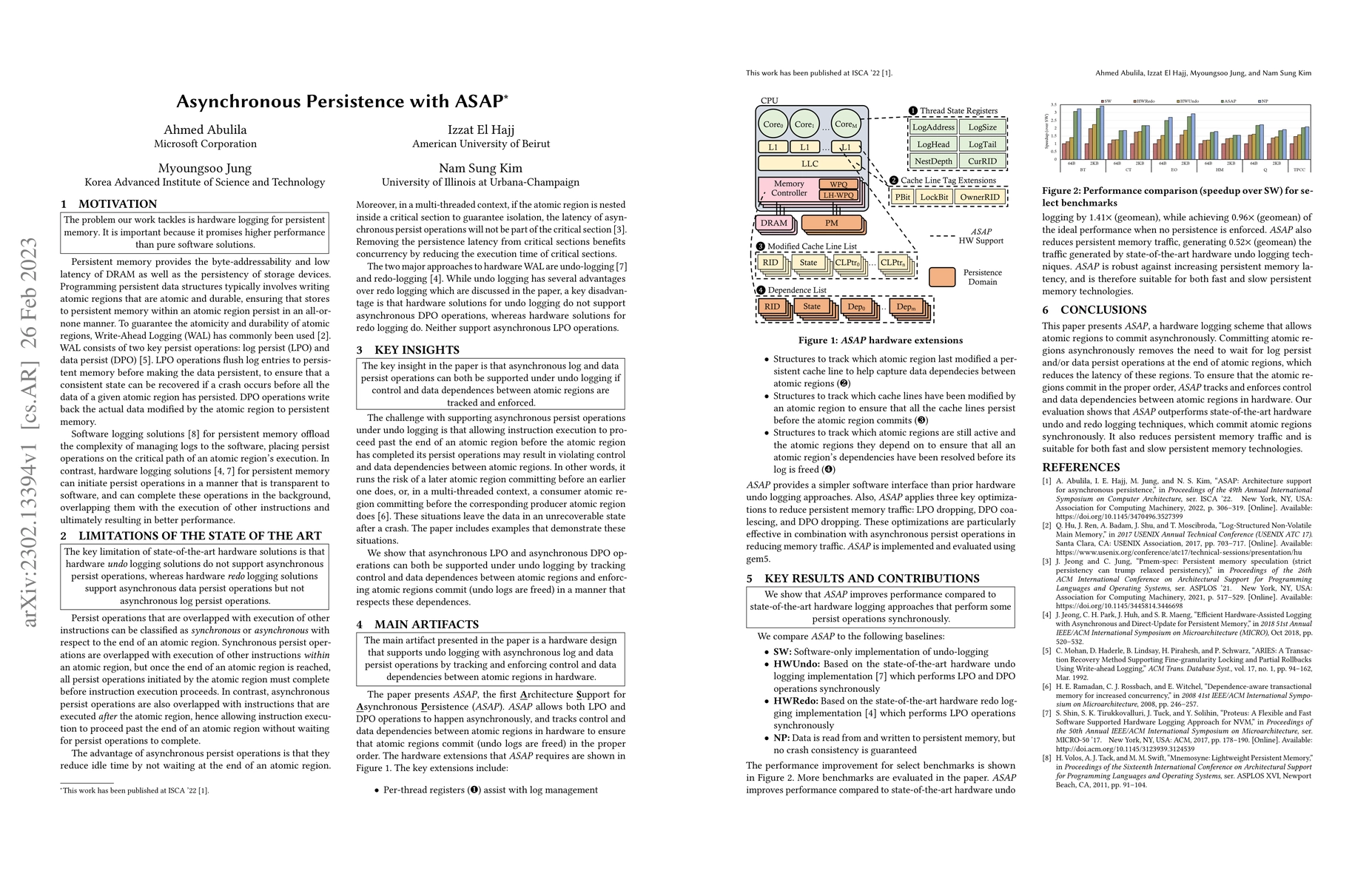 Thumbnail for Asynchronous Persistence with ASAP