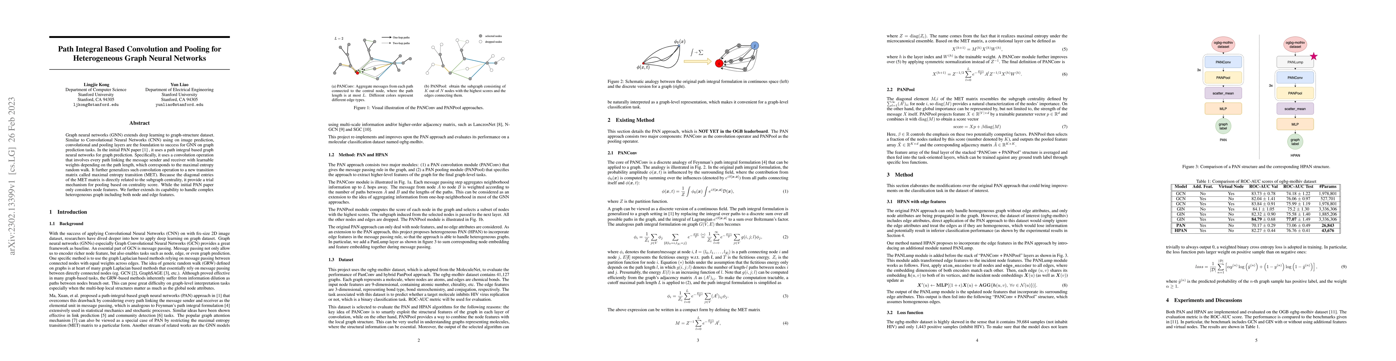 Thumbnail for Path Integral Based Convolution and Pooling for Heterogeneous Graph
  Neural Networks