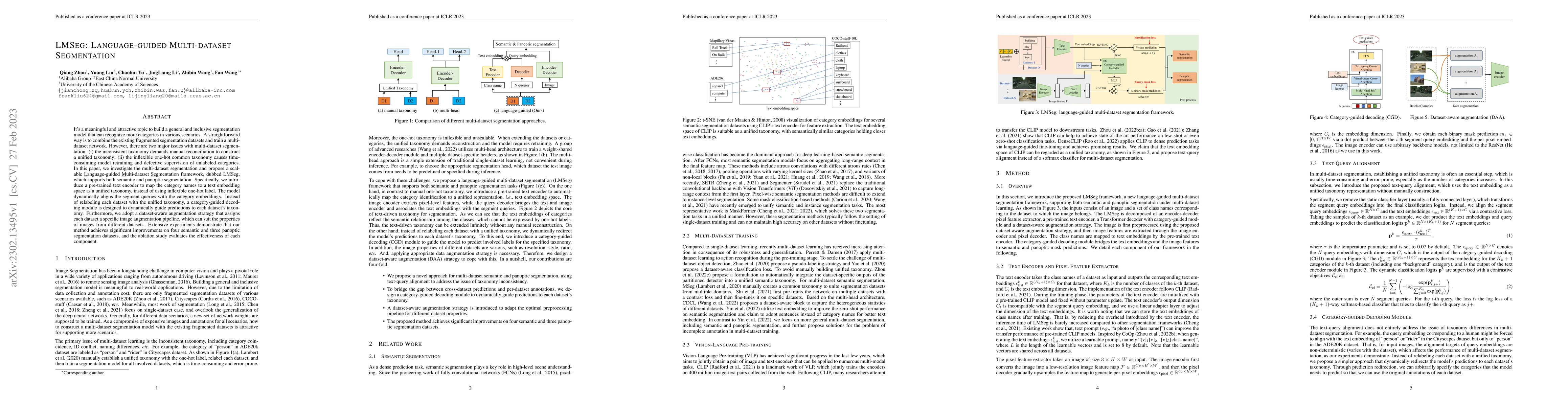 Thumbnail for LMSeg: Language-guided Multi-dataset Segmentation