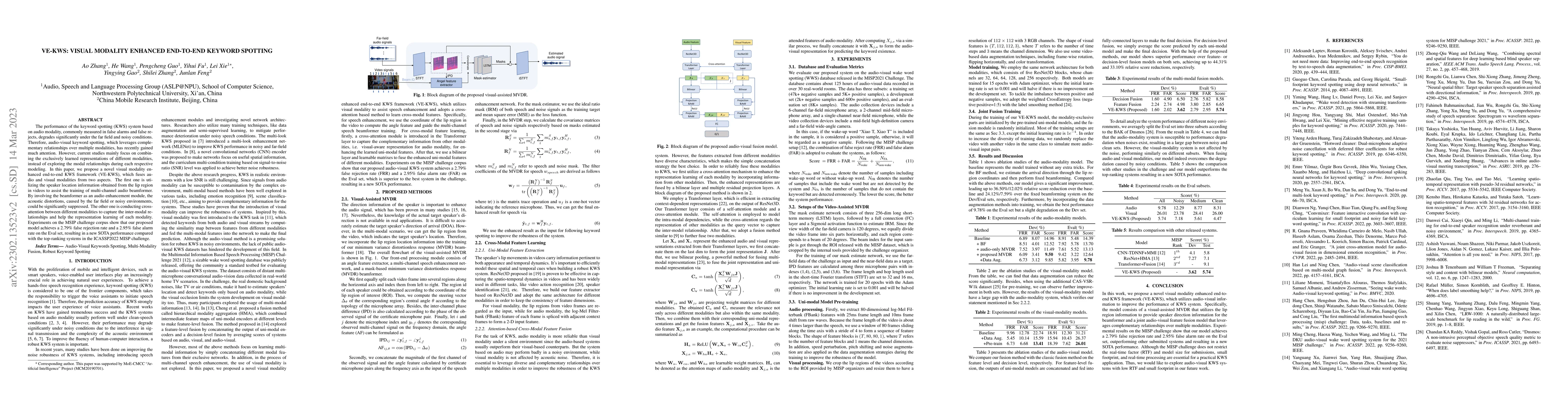 Thumbnail for VE-KWS: Visual Modality Enhanced End-to-End Keyword Spotting