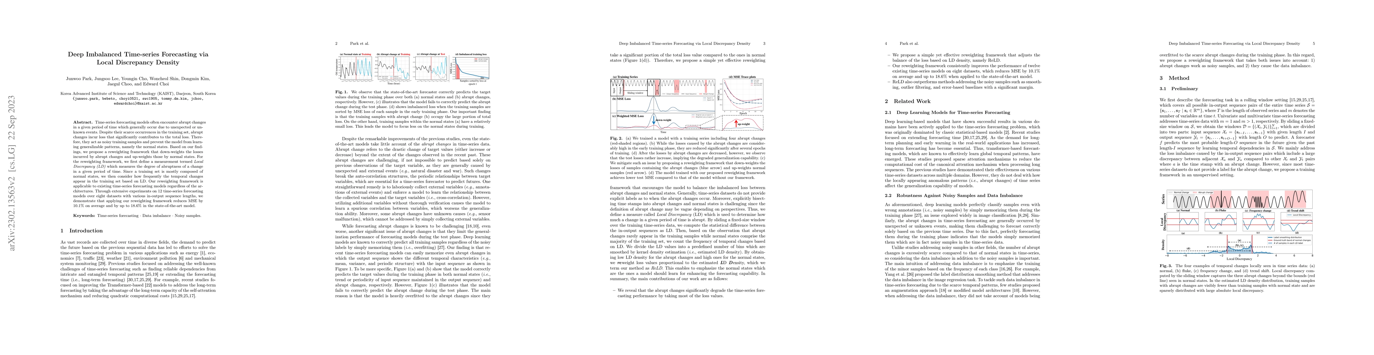 Thumbnail for Deep Imbalanced Time-series Forecasting via Local Discrepancy Density