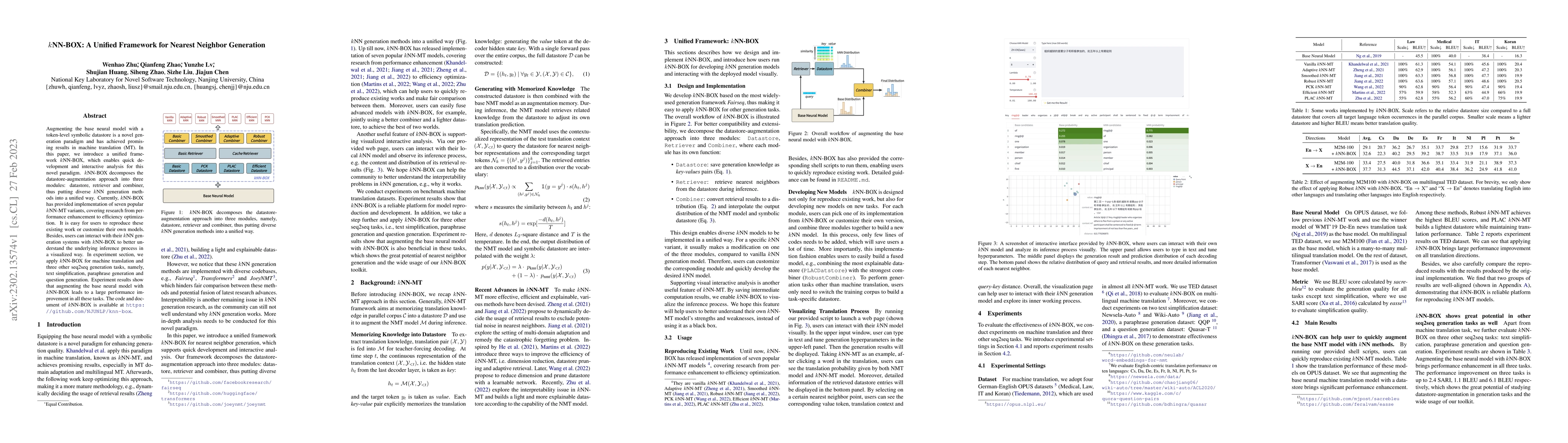 Thumbnail for kNN-BOX: A Unified Framework for Nearest Neighbor Generation