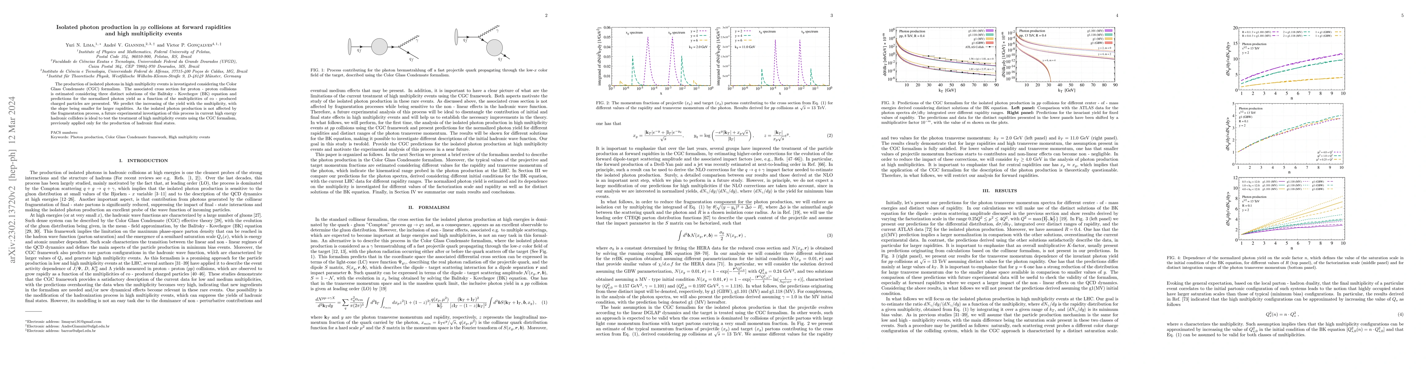 Thumbnail for Isolated photon production in $pp$ collisions at forward rapidities and
  high multiplicity events