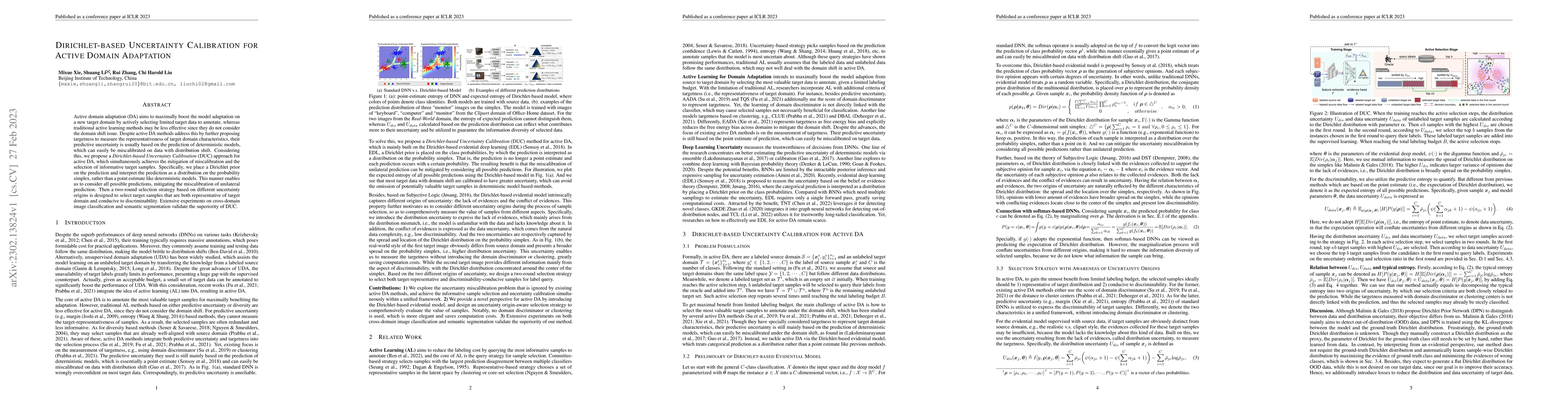 Thumbnail for Dirichlet-based Uncertainty Calibration for Active Domain Adaptation