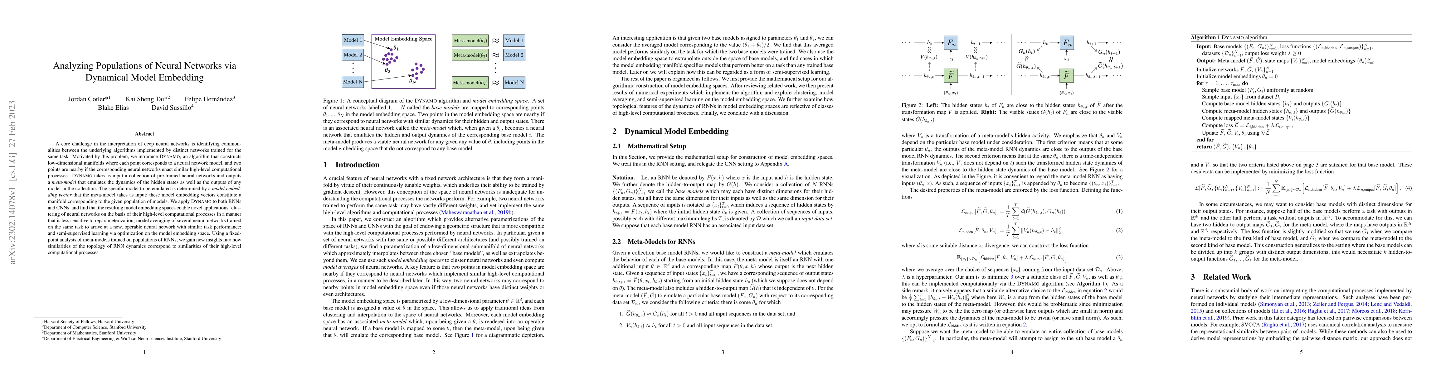 Thumbnail for Analyzing Populations of Neural Networks via Dynamical Model Embedding