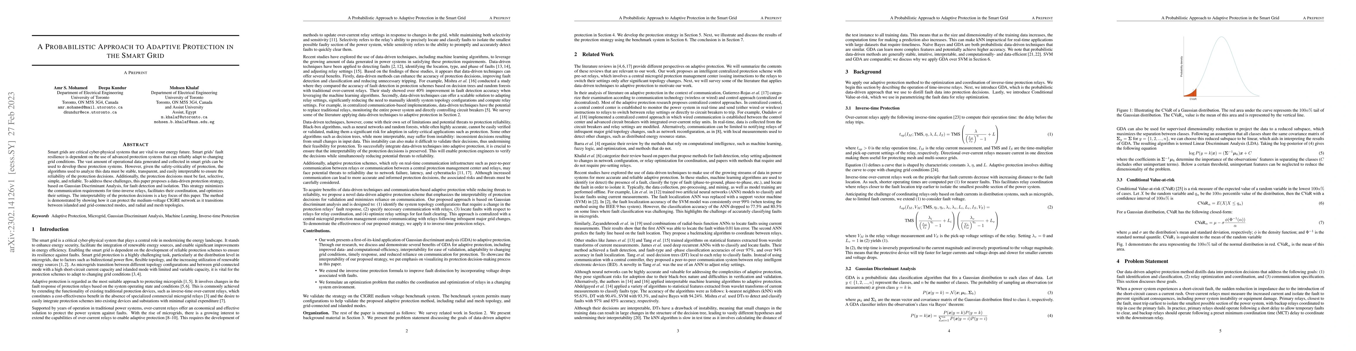 Thumbnail for A Probabilistic Approach to Adaptive Protection in the Smart Grid