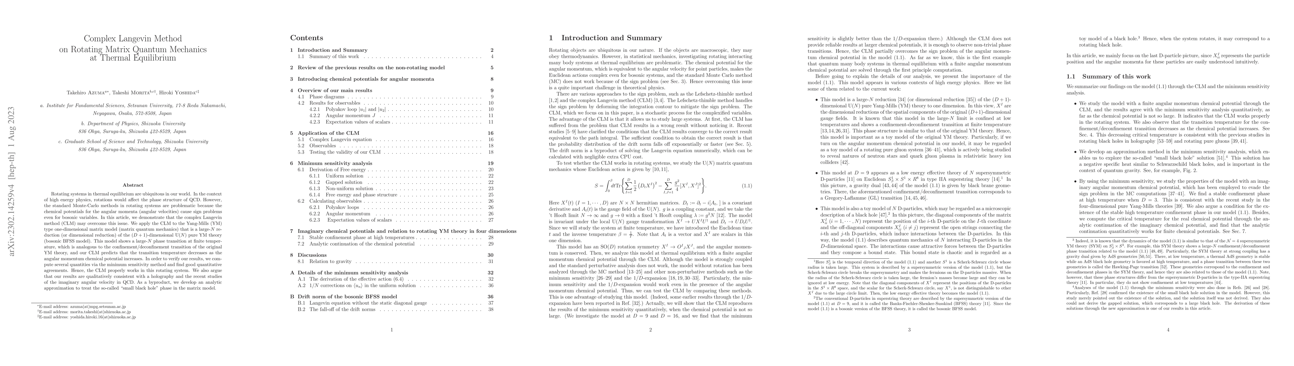 Thumbnail for Complex Langevin Method on Rotating Matrix Quantum Mechanics at Thermal
  Equilibrium