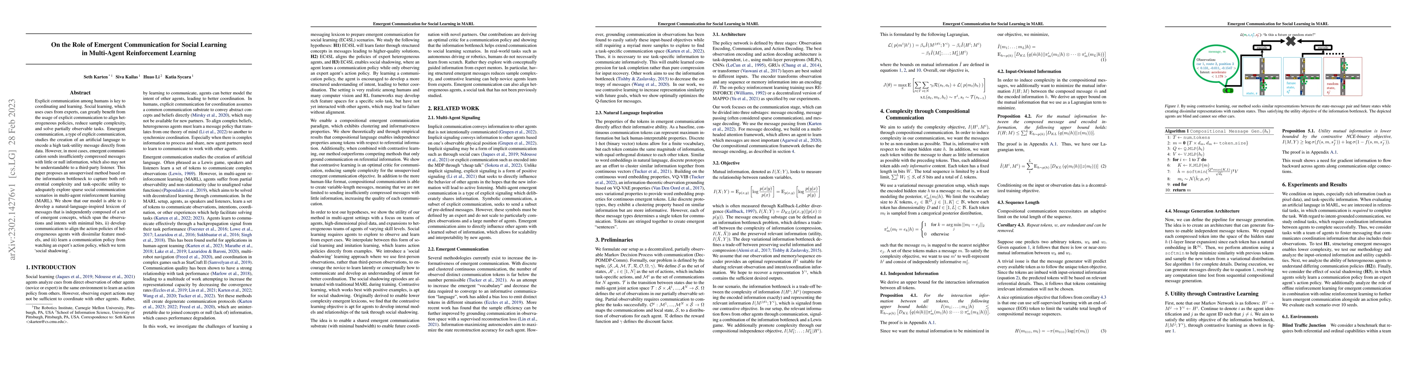 Thumbnail for On the Role of Emergent Communication for Social Learning in Multi-Agent
  Reinforcement Learning