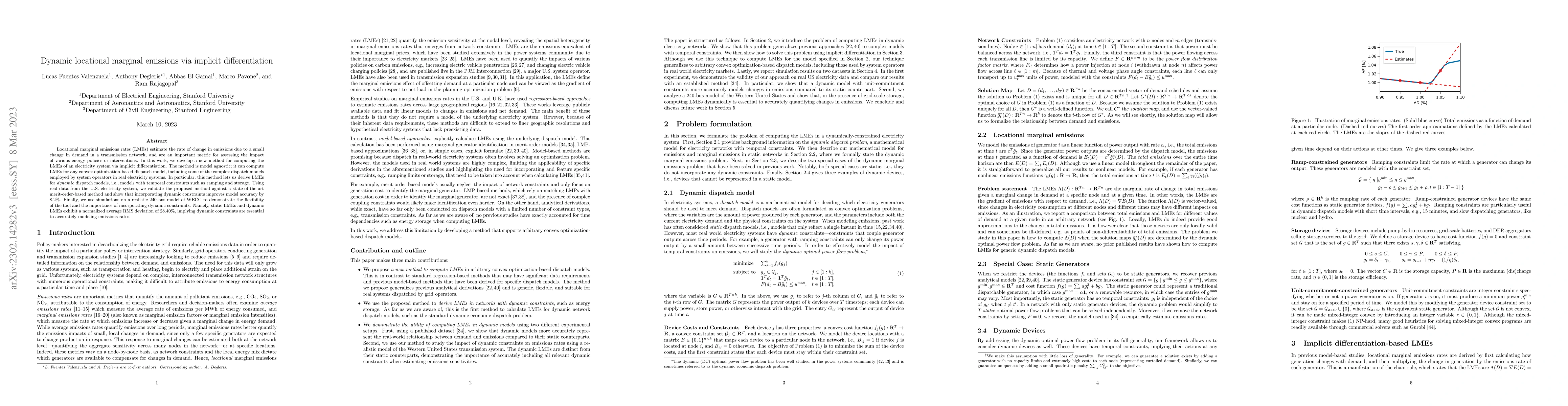 Thumbnail for Dynamic locational marginal emissions via implicit differentiation