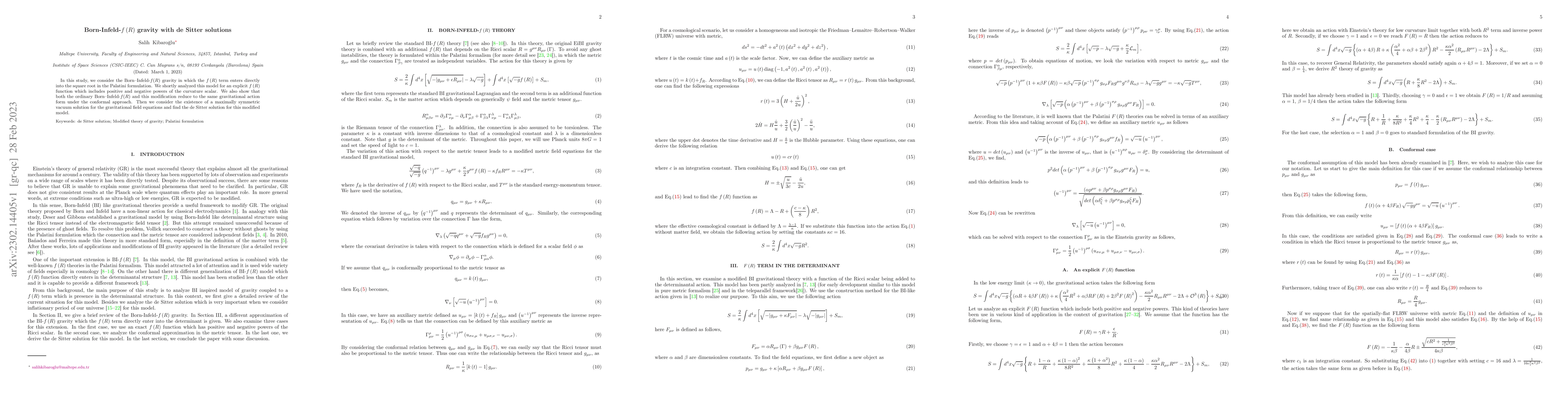 Thumbnail for Born-Infeld-$f(R)$ gravity with de Sitter solutions