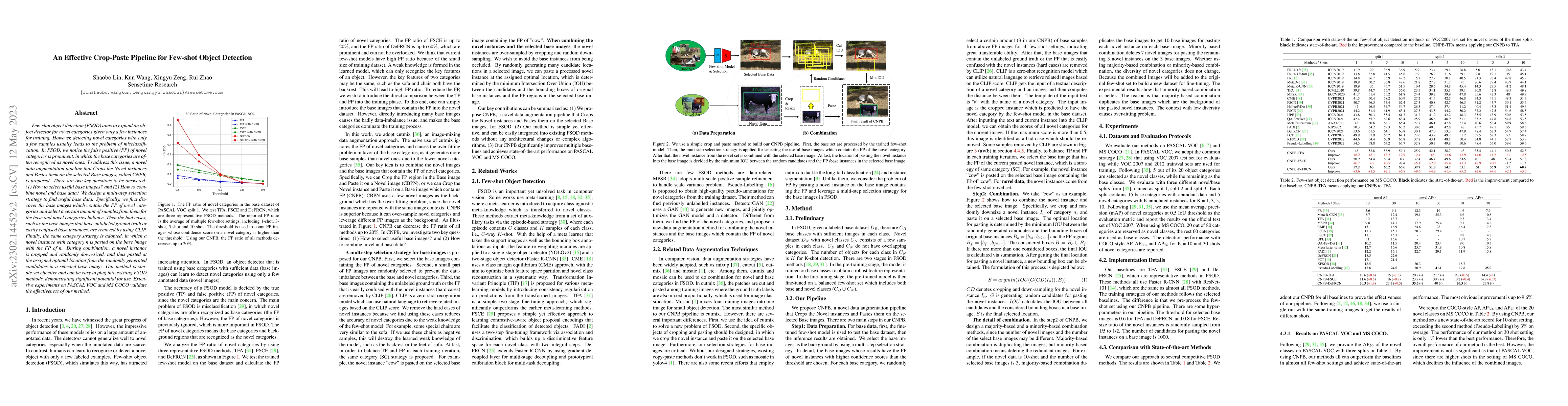 Thumbnail for An Effective Crop-Paste Pipeline for Few-shot Object Detection