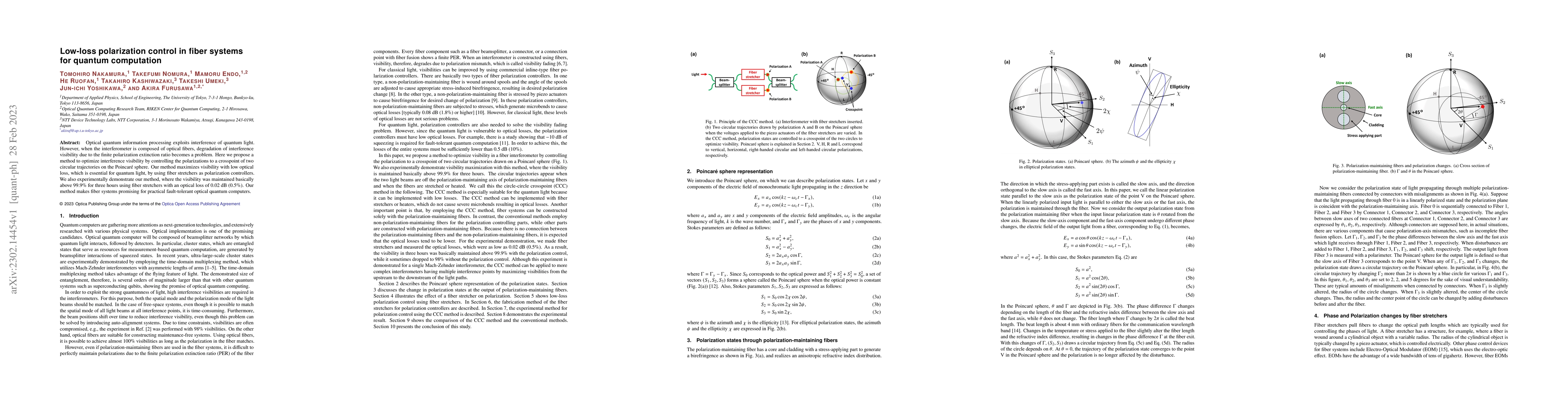 Thumbnail for Low-loss polarization control in fiber systems for quantum computation