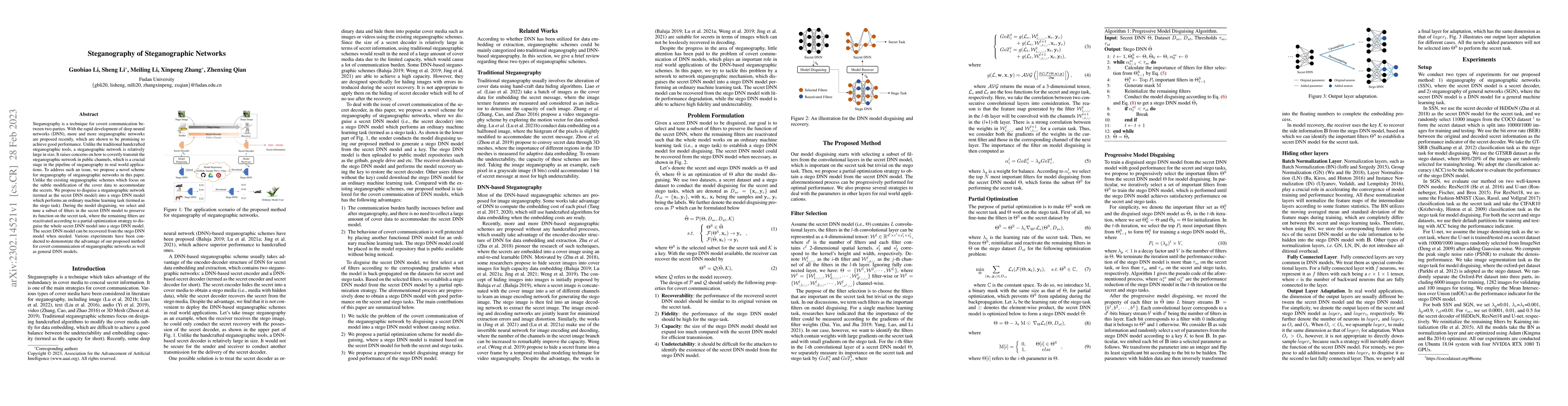 Thumbnail for Steganography of Steganographic Networks