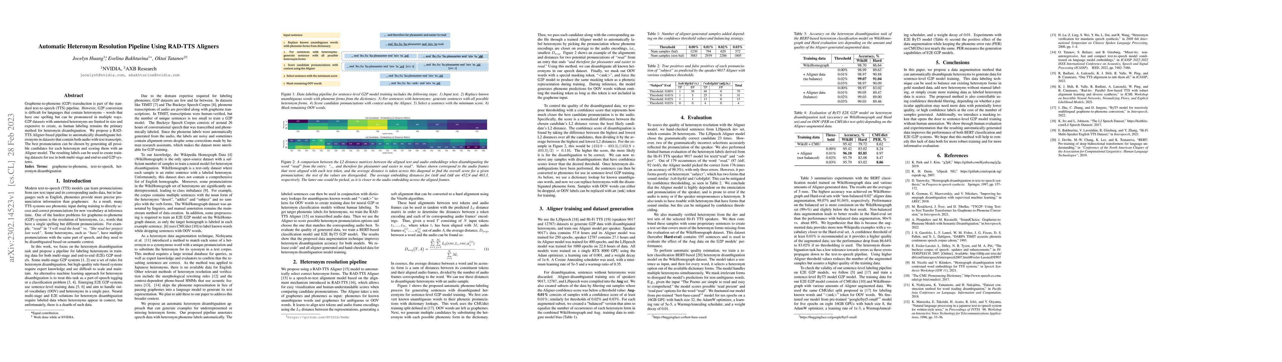 Thumbnail for Automatic Heteronym Resolution Pipeline Using RAD-TTS Aligners