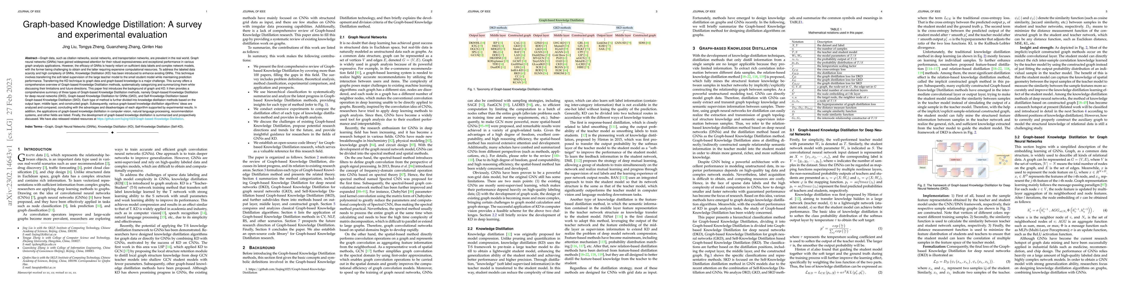 Thumbnail for Graph-based Knowledge Distillation: A survey and experimental evaluation