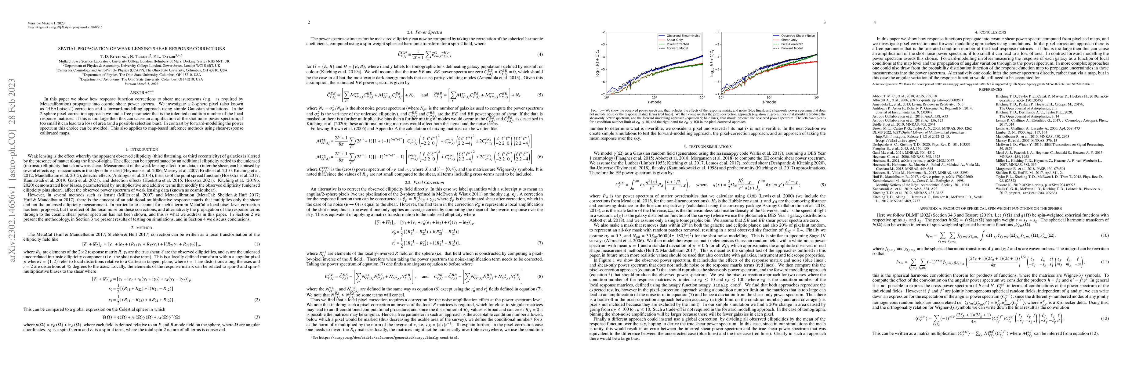 Thumbnail for Spatial Propagation of Weak Lensing Shear Response Corrections