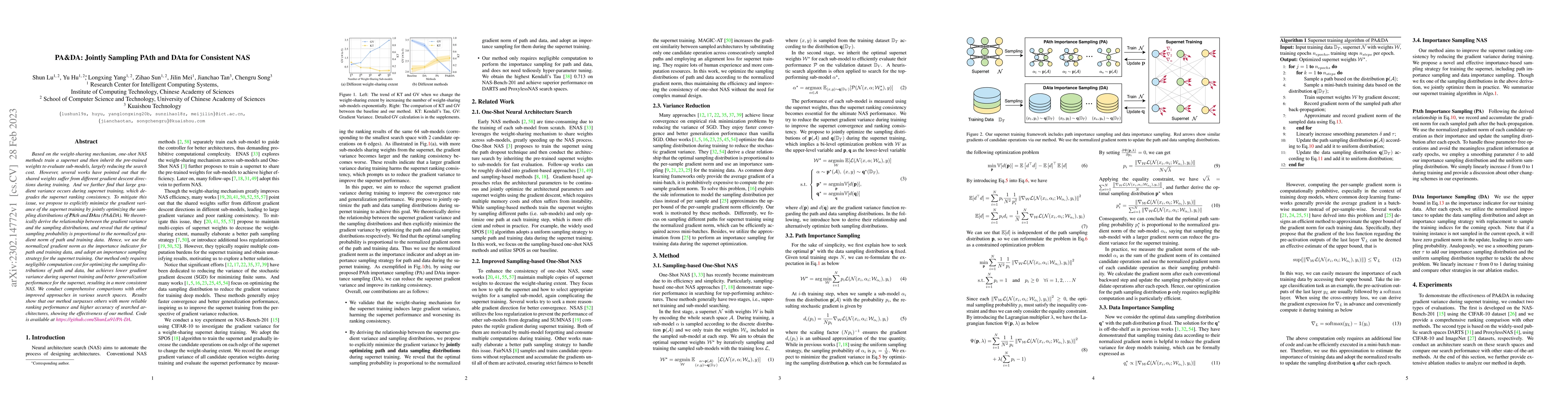 Thumbnail for PA&DA: Jointly Sampling PAth and DAta for Consistent NAS