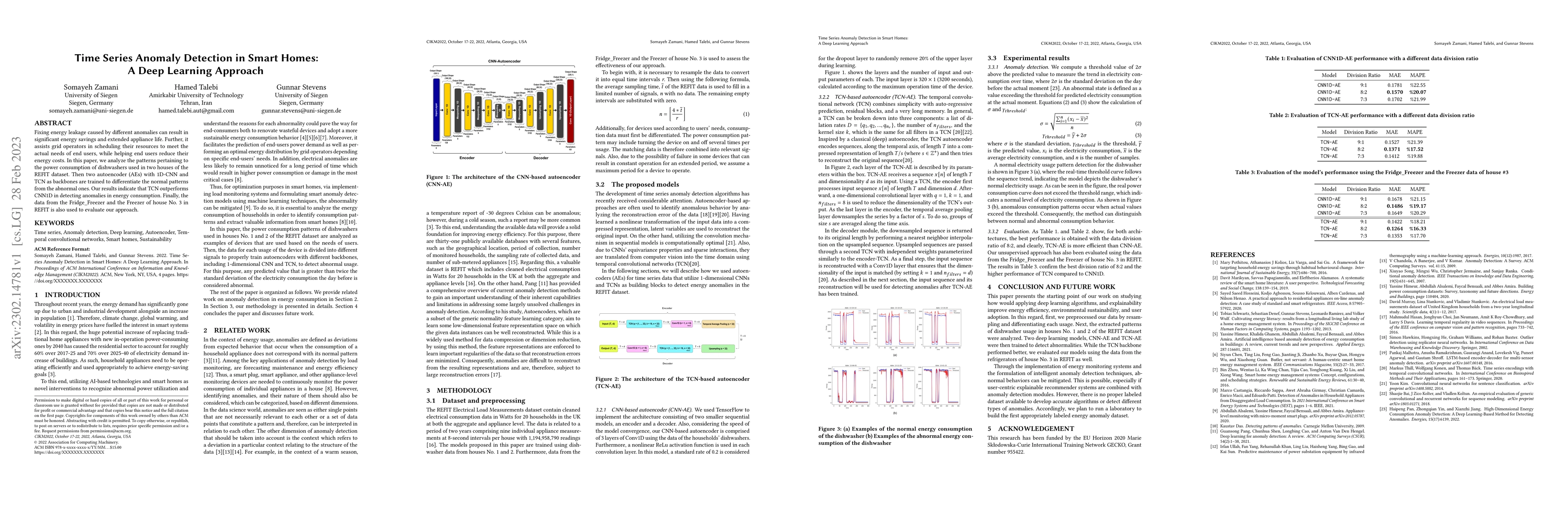 Thumbnail for Time Series Anomaly Detection in Smart Homes: A Deep Learning Approach