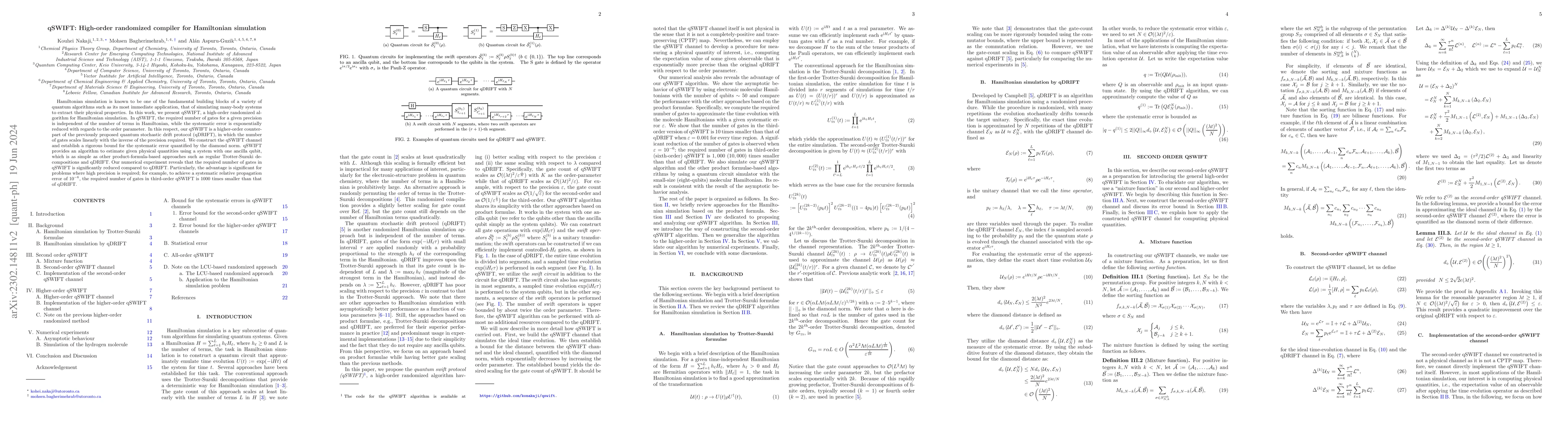 Thumbnail for qSWIFT: High-order randomized compiler for Hamiltonian simulation