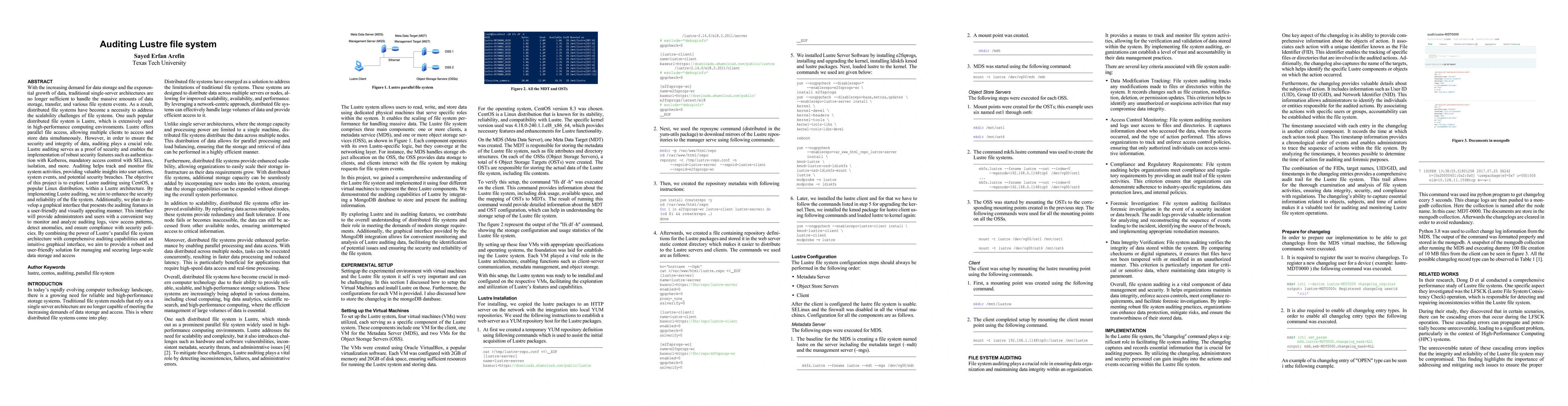 Thumbnail for Auditing Lustre file system
