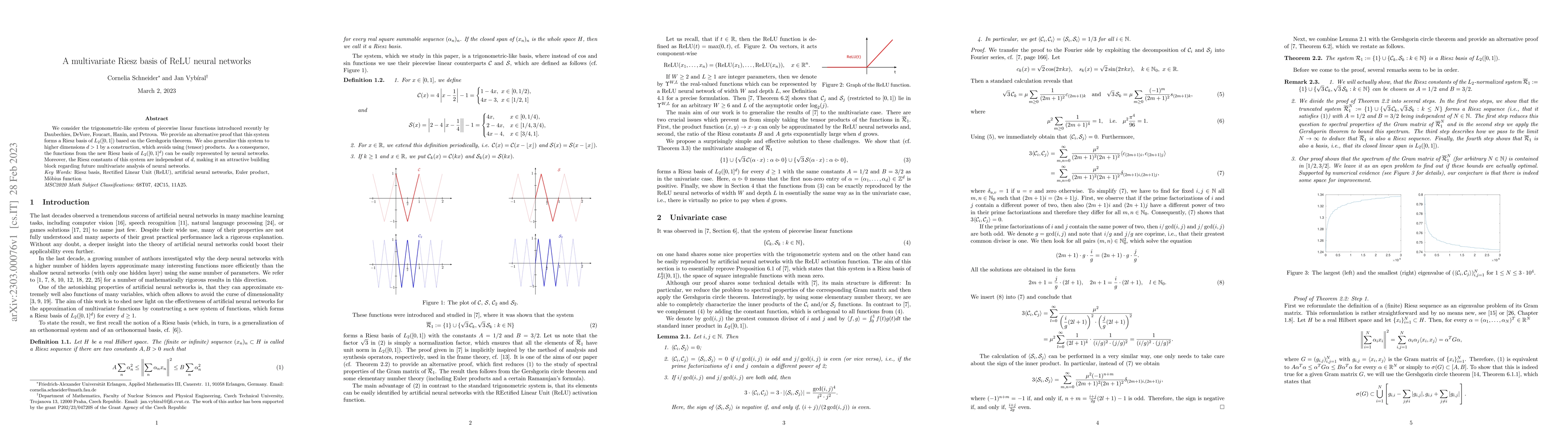 Thumbnail for A multivariate Riesz basis of ReLU neural networks