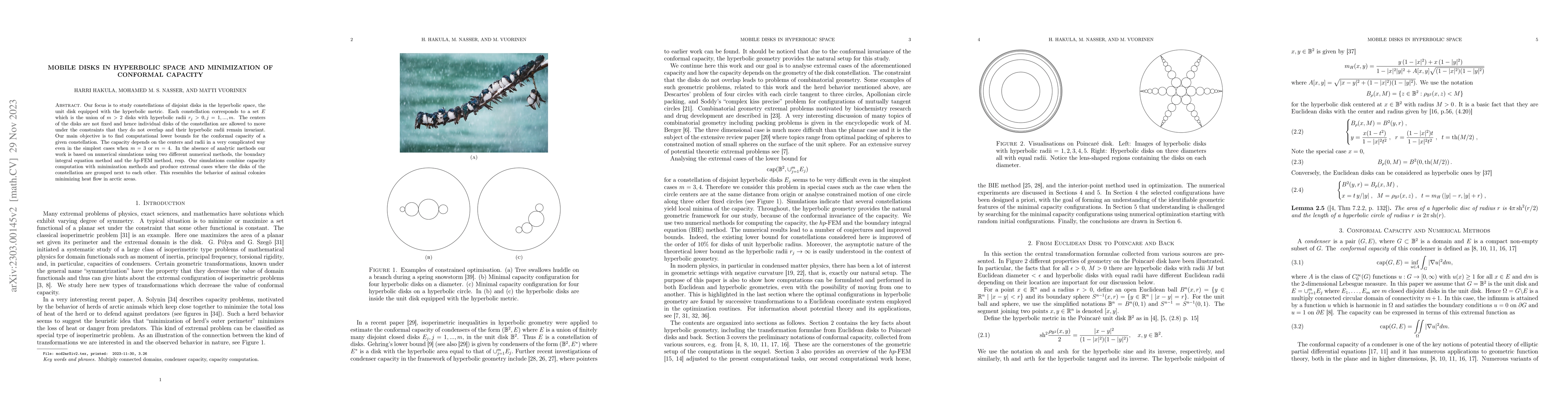 Thumbnail for Mobile disks in hyperbolic space and minimization of conformal capacity