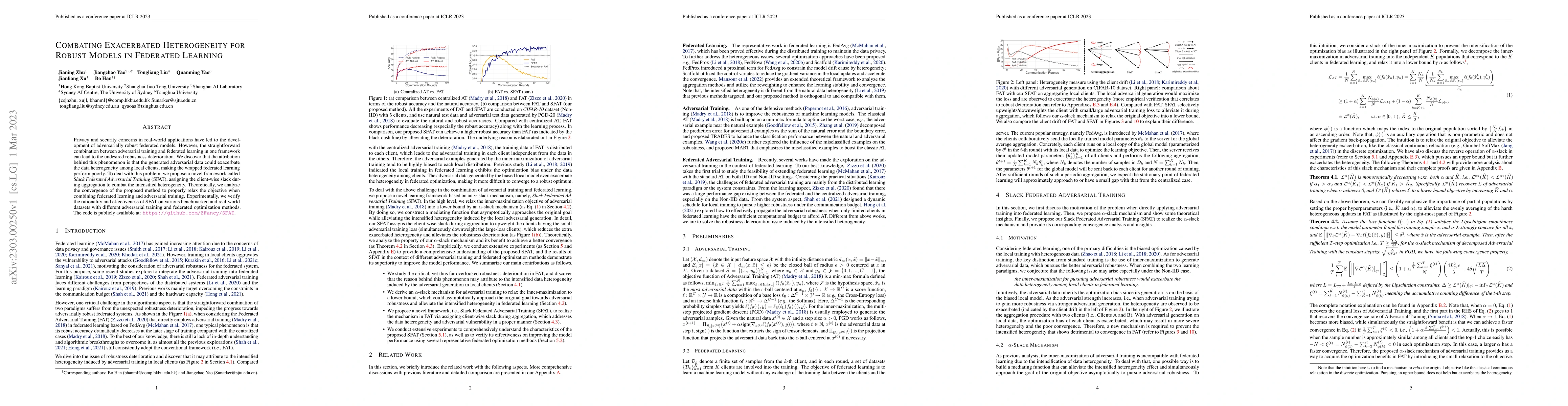 Thumbnail for Combating Exacerbated Heterogeneity for Robust Models in Federated
  Learning