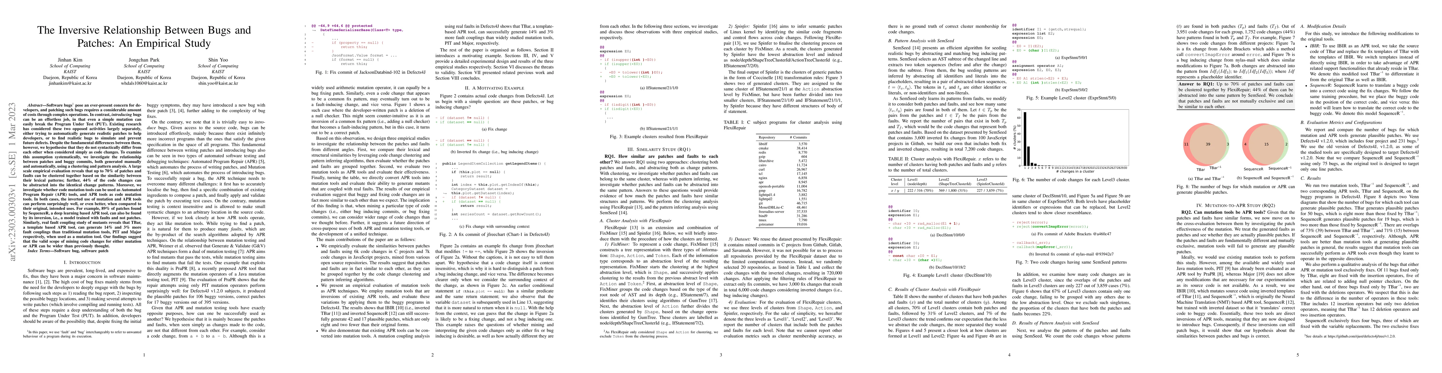Thumbnail for The Inversive Relationship Between Bugs and Patches: An Empirical Study