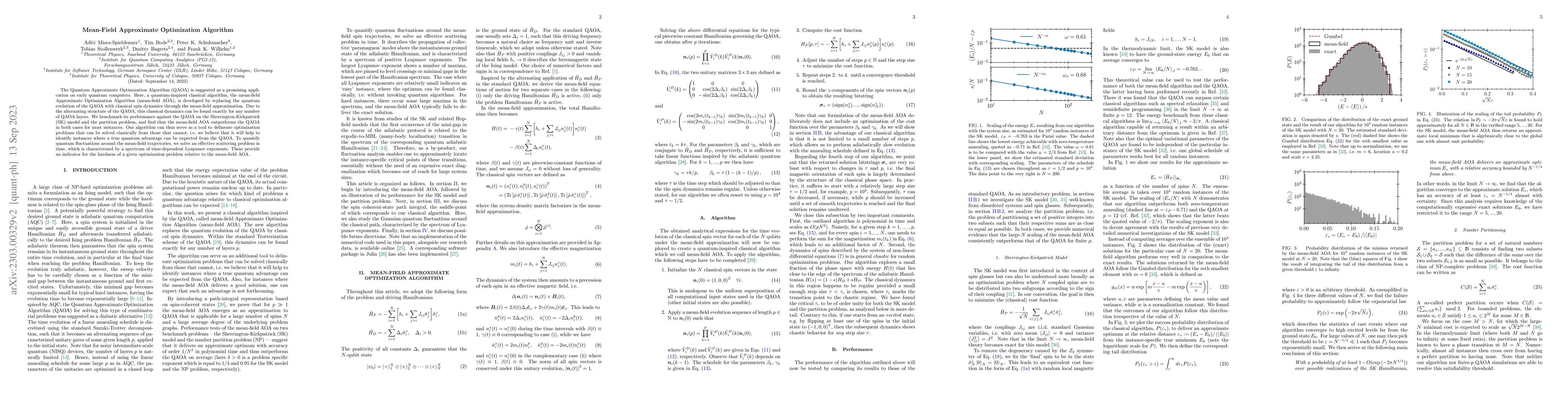 Thumbnail for Mean-Field Approximate Optimization Algorithm