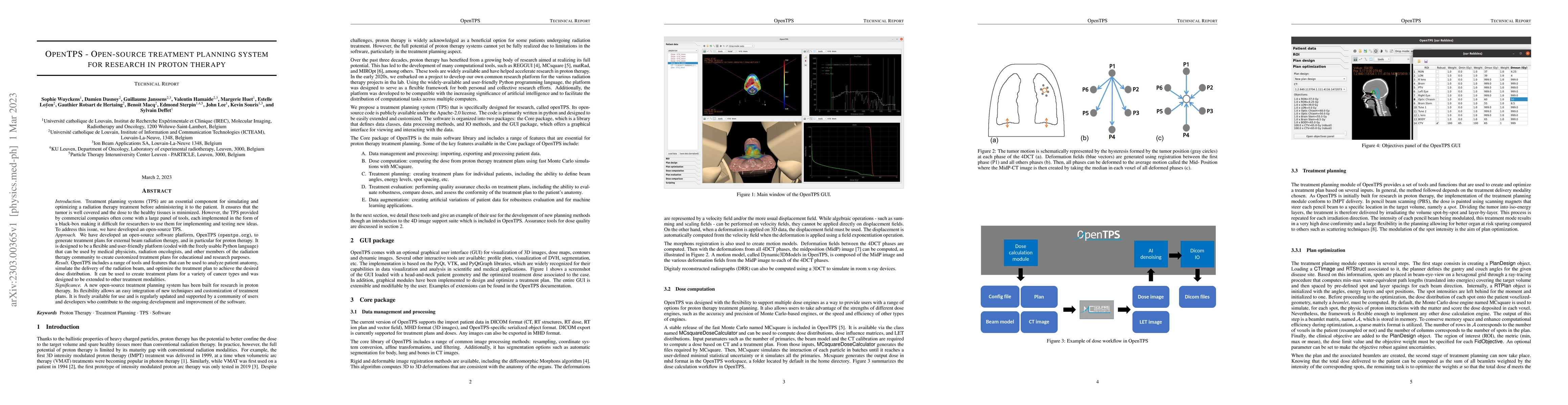 Thumbnail for OpenTPS -- Open-source treatment planning system for research in proton
  therapy
